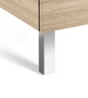 Jeu de deux pieds pour meuble Debba Compact