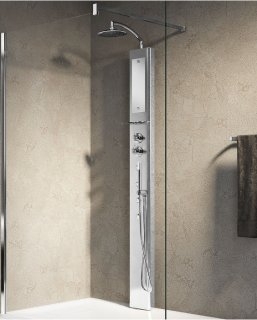 Colonne de douche THINK 1 - Mitigeur Mécanique - Sans siége