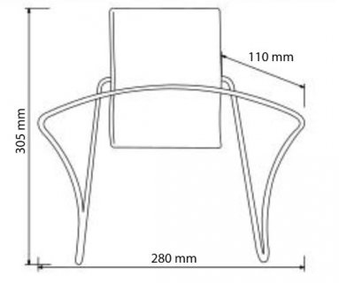 Porte revue assorti gamme SAHARA