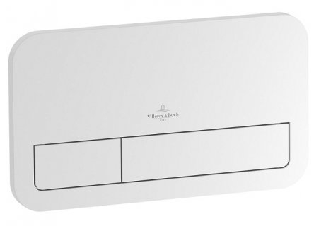 Plaque de déclenchement ViConnect E200 Villeroy et Boch - Blanc