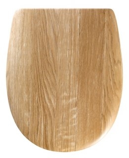 Abattant OLFA Ariane Angora Wood déclipsable