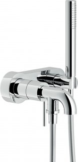 Mitigeur monocommande bain-douche PLUS mural chromé