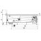 Baignoire balnéo MyWay Jacuzzi 180 x80 - Droite - Rainbow - Avec robinetterie Myway 180 d côte 1