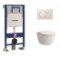 Pack WC Geberit UP320 + Cuvette sans bride Rimless + plaque sigma blanche Pack wc rimless4