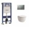 Pack WC Geberit UP320 + cuvette sans bride Rimless + plaque Sigma CHR mate Pack wc rimless2