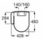 Abattant de WC Japonais Multiclean Advance 2.2 Round 2 round