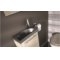Lave-mains COVENTRY - Frêne Molina Plan de toilette solidsurface noir hello hd