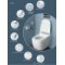 Cuvette suspendue V-Care intelligent WC VitrAflush 2.0 - Version Confort 0 confort