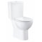 WC à poser GROHE Bau Ceramic sans bride - Abattant frein de chute Bau ceramic set complet wc à poser 39496000