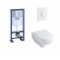 Old- Pack Grohe Rapid SL + Cuvette Prima + Plaque Blanche Grohé + prima + blc 2