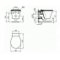 Pack WC Geberit UP320 + Cuvette Aquablade CONNECT AIR + plaque Sigma Chromé Mat Id cuvette connect air e008701