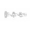 Bidet suspendu THE GAP SQUARE** A357475000 schéma technique bidet gap