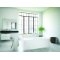Habillage décoratif Bâti WC DECOFAST Élégance - Blanc Satiné tablier blanc