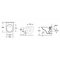 Pack WC Grohe Rapid SL + Cuvette O.Novo Compacte VILLEROY + Plaque Blanche** O'Novo Compact 5688FR Schéma