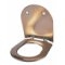 Abattant WOOD Slim Reflet Cuivre - Descente Manuelle** WOOD Slim Cuivre (2)