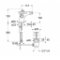 Mélangeur bidet PARIGI rétro chromé - PG11651 PG11651 Schéma
