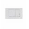 Plaque de commande double RIA Blanche** 172b