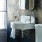 Lave-mains ARCADE 50 cm - 2 Trous de robinetterie arcade_500_cloakroom_basin_2th