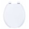 Abattant de WC TRADITION anti-contact double Blanc 7AD00010206B