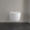 Pack WC Geberit UP320 + Cuvette AVENTO Villeroy & Boch + Plaque Blanche* avento83