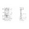 Bâti-support Geberit Duofix Autoportant UP320 SIGMA12 111 333 00 6