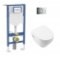 Pack WC Geberit UP320 + Cuvette Architectura TwistFlush + plaque Sigma Chromé Brillant* Geberit+Architectura TwistFlush+Chr Brill