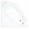 Baignoire balnéo Economique Star d'angle 135x135 Star Mixte Plus Ecostar angle135