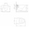 Pack WC Grohé Rapid SL Mural + Cuvette POP2 + Plaque Blanche** Cuvette pop cotes