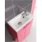 Meuble lave-mains Drakkar 40cm Litchi BLOC MIROIR Drakkar vasque