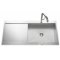 Evier de cuisine Inox 1 cuve Roma Plus EV56011E Ev56011 il